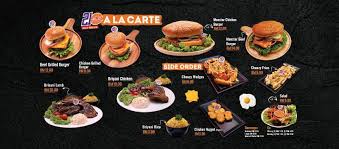 21 GRILLED A LA CARTE MENU Malaysia