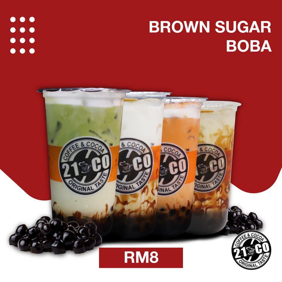 21 GRILLED BOBA  Menu Malaysia