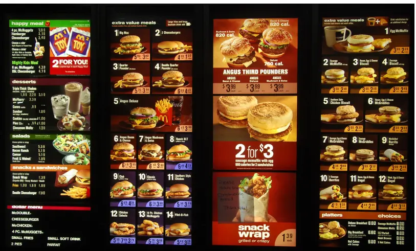  McDonald’s Menu  Malaysia   