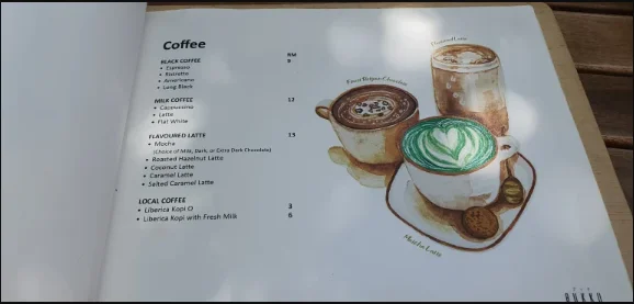 Bukku Cafe Menu Malaysia