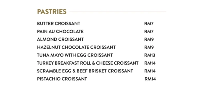 COSTA COFFEE PASTRIES PRICES MALAYSIA