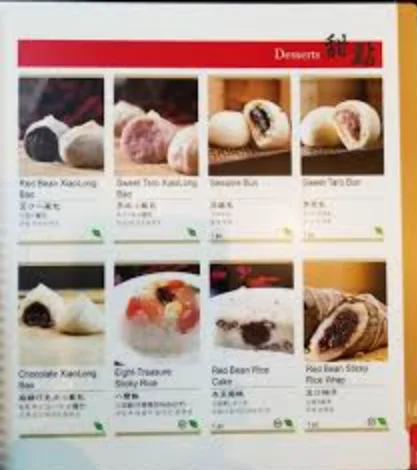 DIN TAI FUNG DESSERTS PRICES MALAYSIA