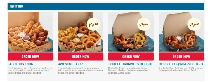 DOMINO’S PIZZA PARTY BOX PRICES MALAYSIA