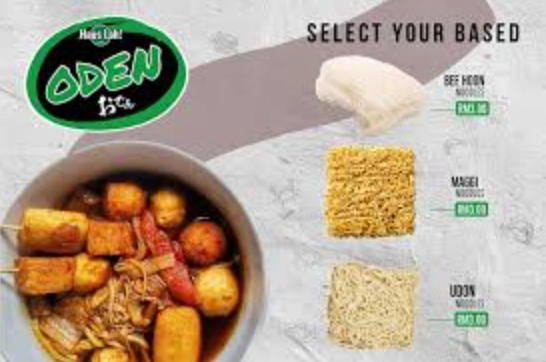 HUAS LAH ODEN LOVERS MENU PRICES MALAYSIA