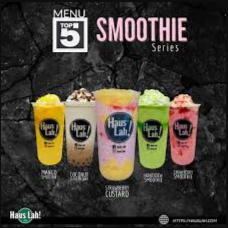 MENU HAUS LAH FRUITY SMOOTHIE PRICES MALAYSIA