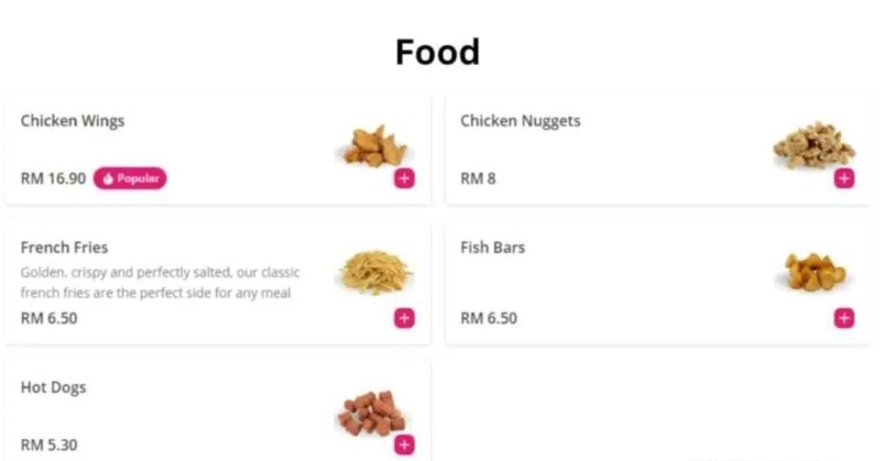 MOK CORNER FOOD MENU WITH PRICES MALAYSIA