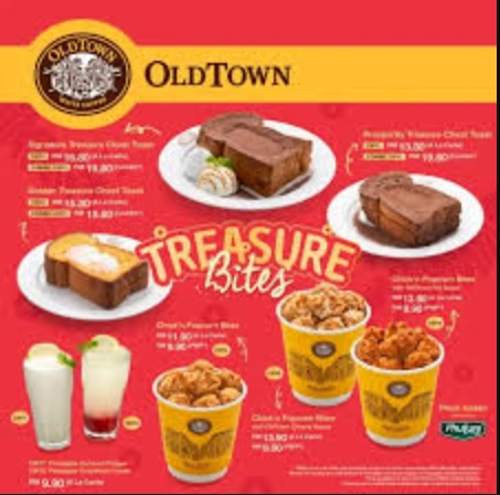 OLDTOWN WHITE COFFEE TREASURE BITES PROMOTIONS PRICES MALAYSIA