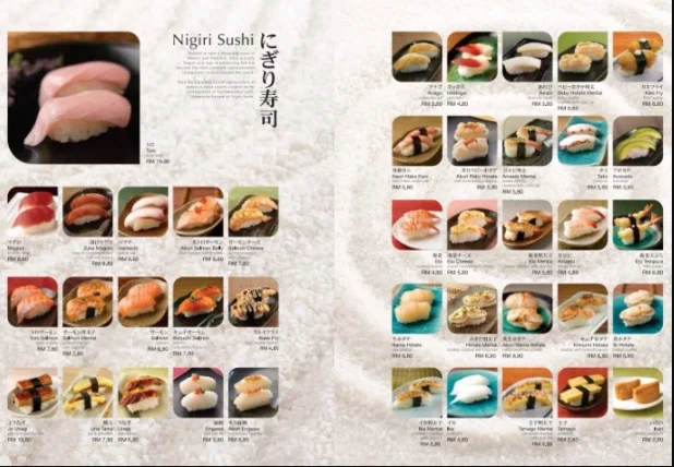 SUSHI ZANMAI NIGIRI SUSHI PRICES MALAYSIA