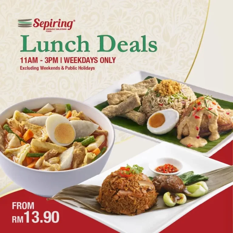 Sepiring Menu Malaysia With Latest Prices 2024