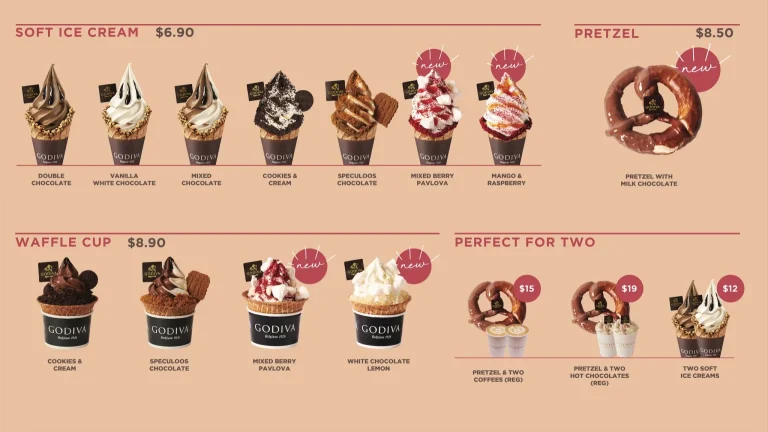 Godiva Menu Malaysia With Latest Prices 2024